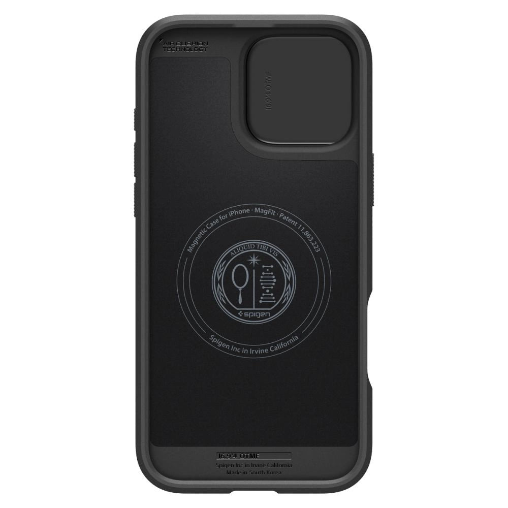 Spigen Optik Armor Mag case with MagSafe for iPhone 16 Pro - black