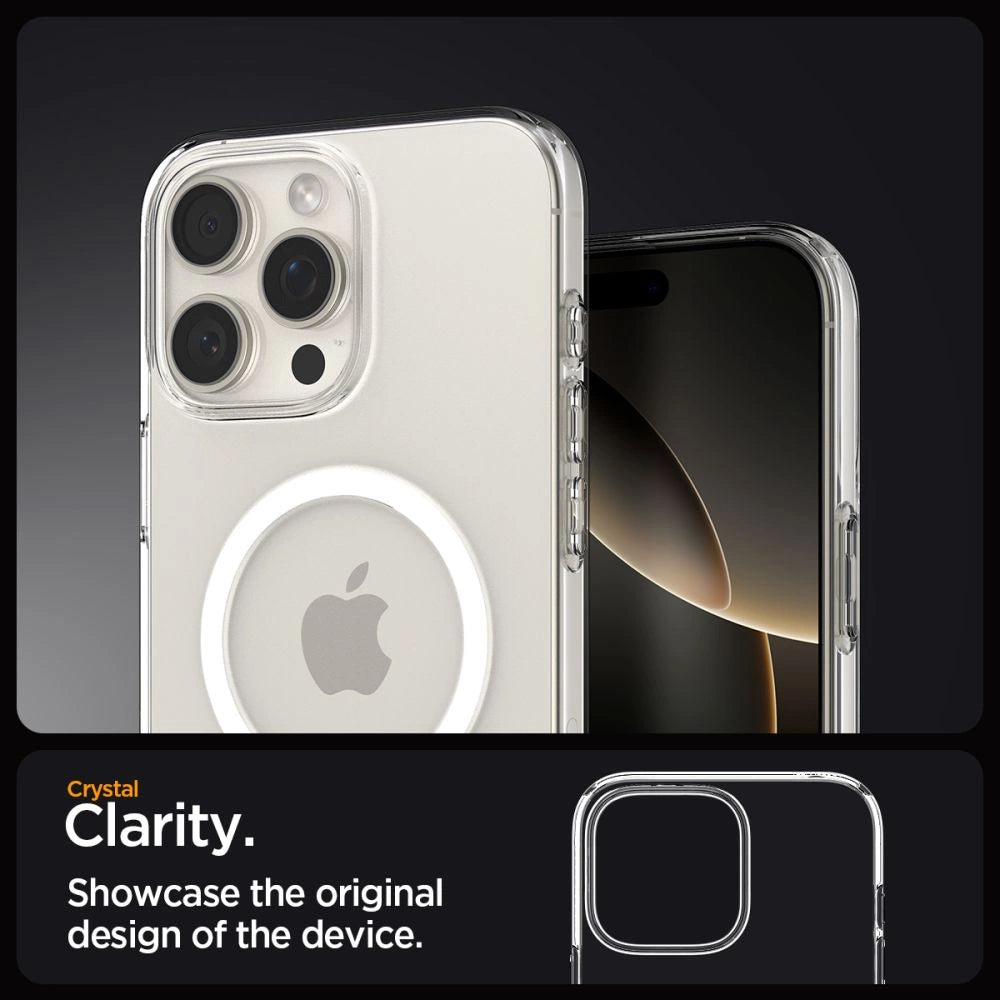 Spigen Liquid Crystal Mag MagSafe iPhone 16 Pro Case - Clear