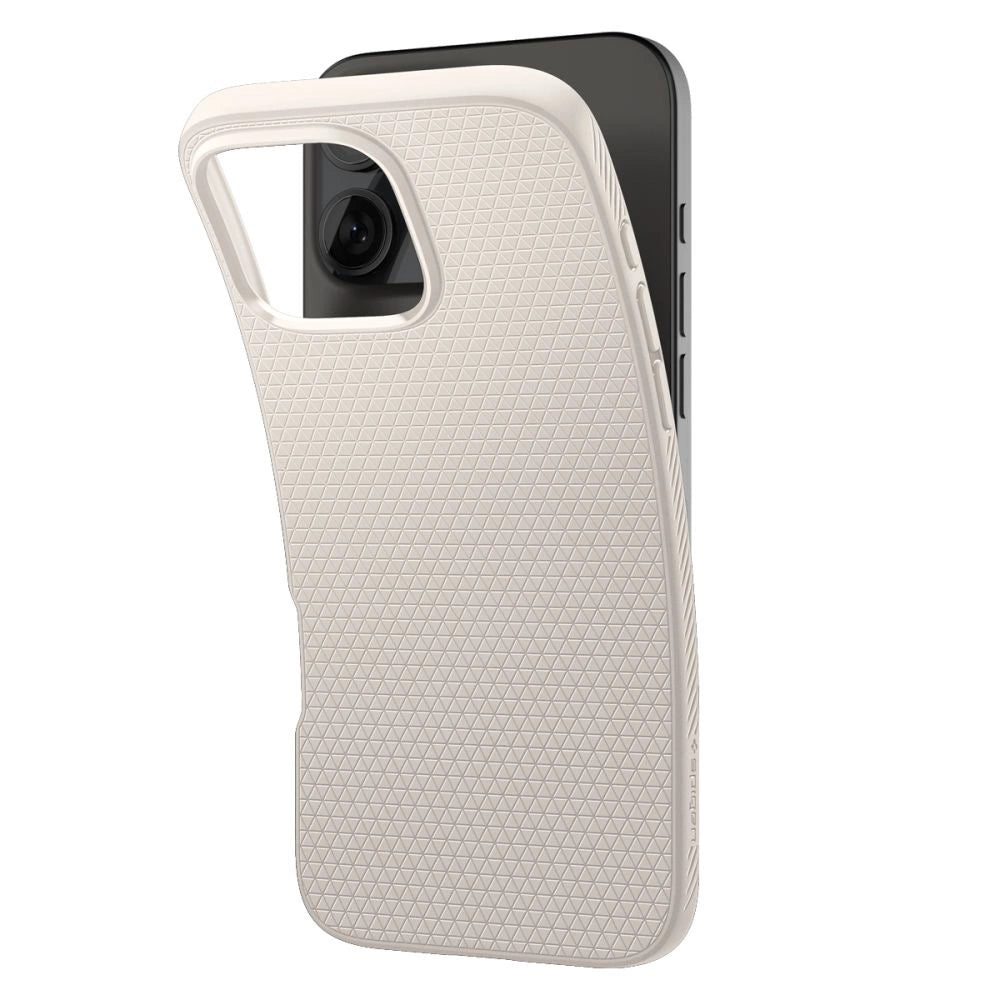 Spigen Liquid Air case for iPhone 16 Pro - titanium