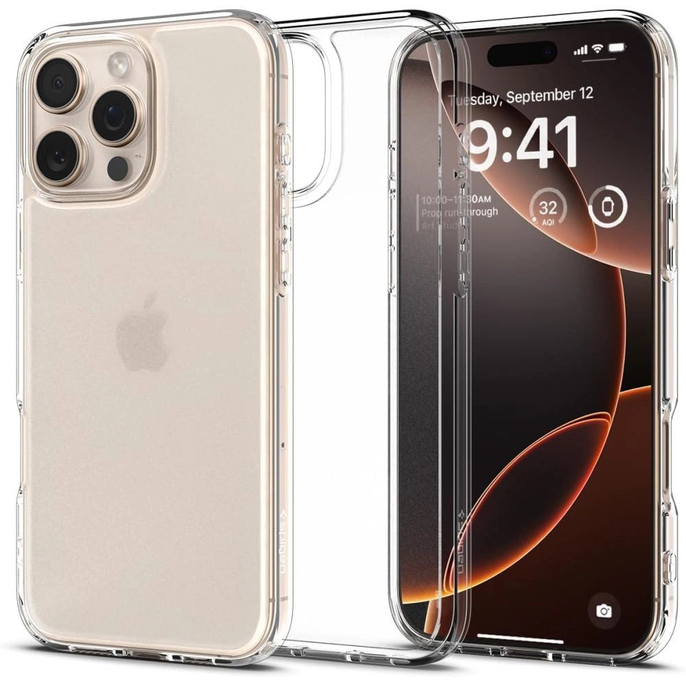 Spigen Ultra Hybrid Case for iPhone 16 Pro Max - Clear
