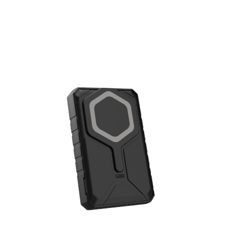 UAG Rugged 10K 10000 mAh MagSafe Powerbank med 10W Stativ + Kabel - Titanium