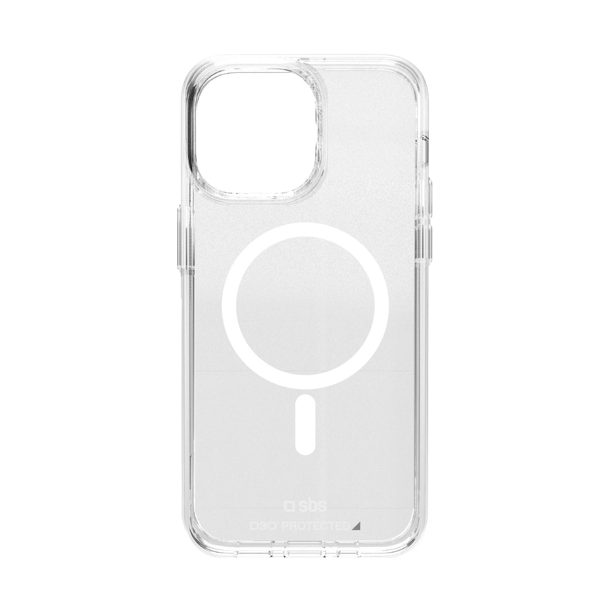 SBS Extreme Mag D3O MagSafe Case for iPhone 16 Pro Max - Transparent