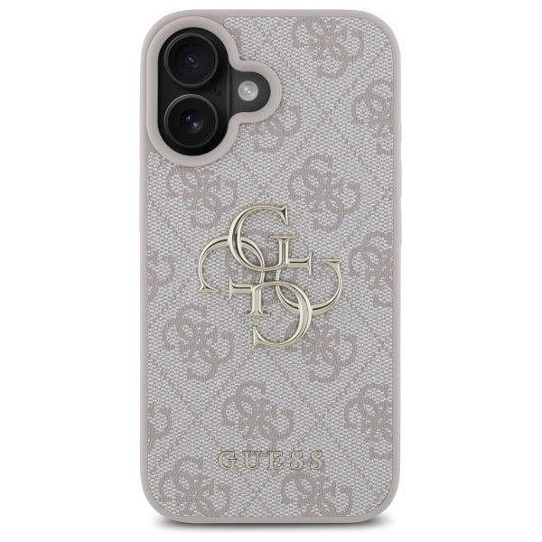 Gæt 4G Big Logo Case til iPhone 16 - Pink