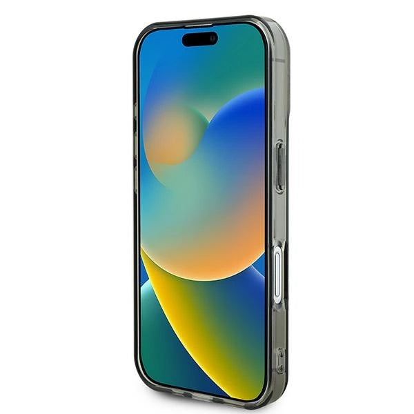 Guess IML Rhinestones MagSafe iPhone 16 Case - sort