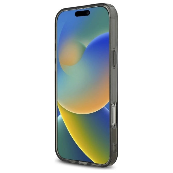 Guess IML Rhinestones MagSafe Case til iPhone 16 Pro Max - sort