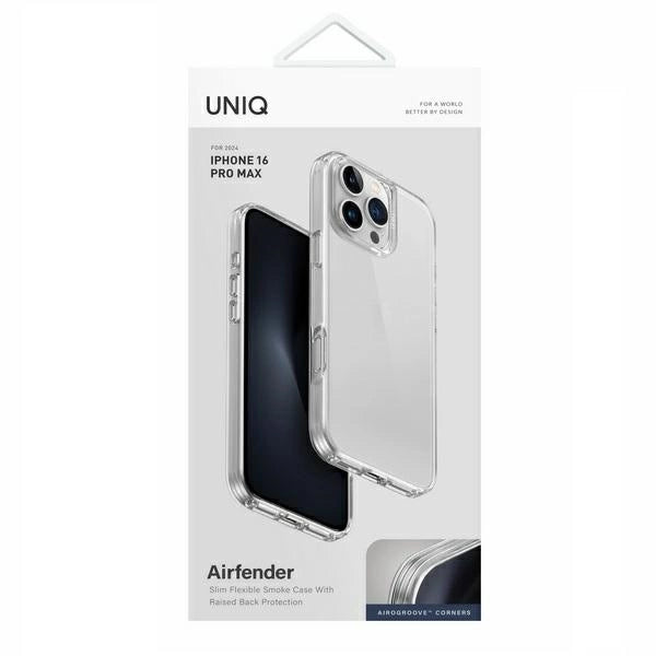 Uniq Air Fender Case til iPhone 16 Pro Max - Klar