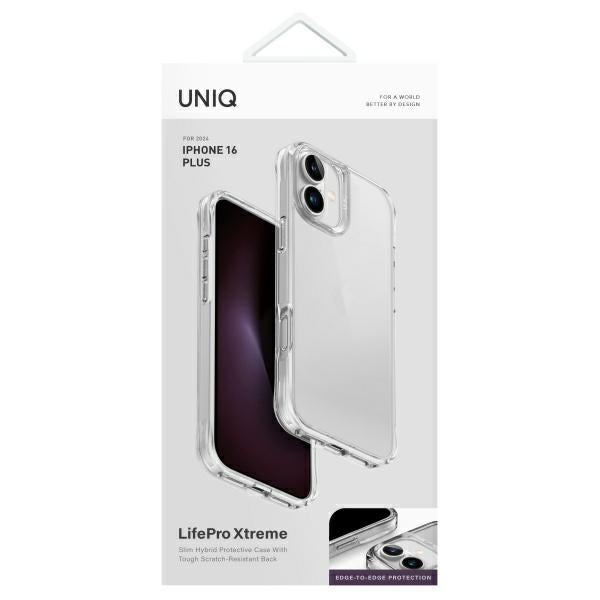 Uniq LifePro Xtreme Case til iPhone 16 Plus - klar