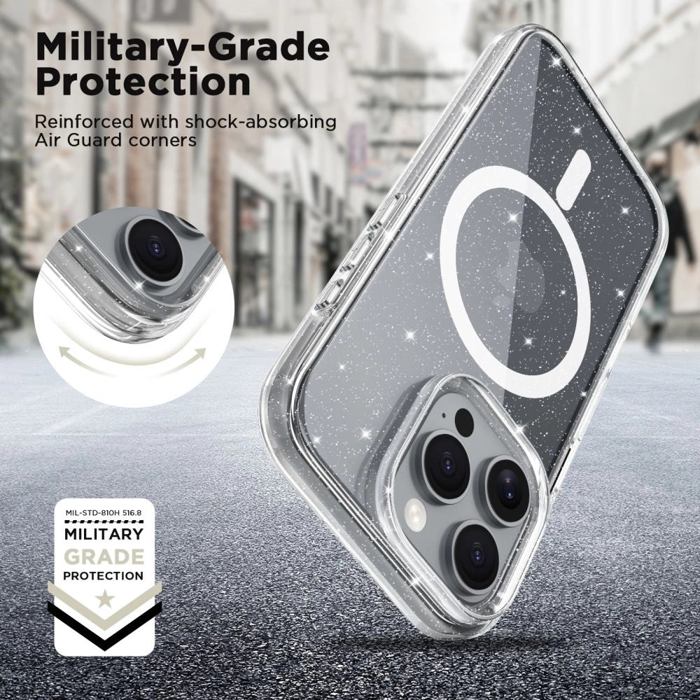 Tech-Protect FlexAir Hybrid MagSafe Case til iPhone 16 Pro - klar