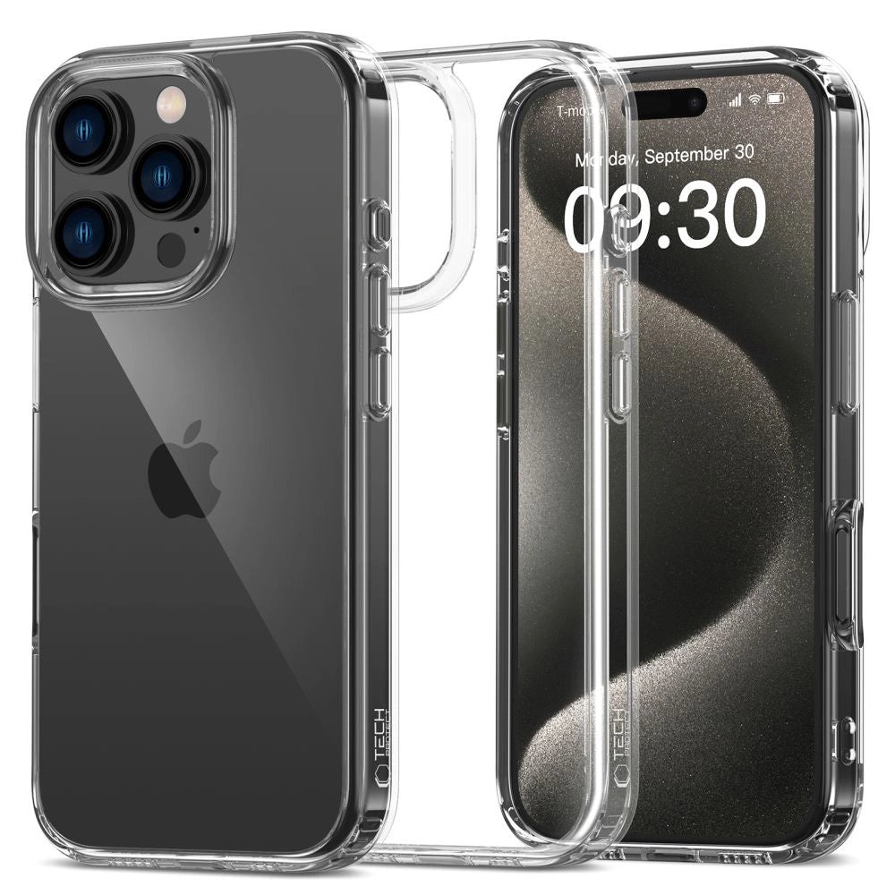 Tech-Protect FlexAir Hybrid Case til iPhone 16 Pro - klar