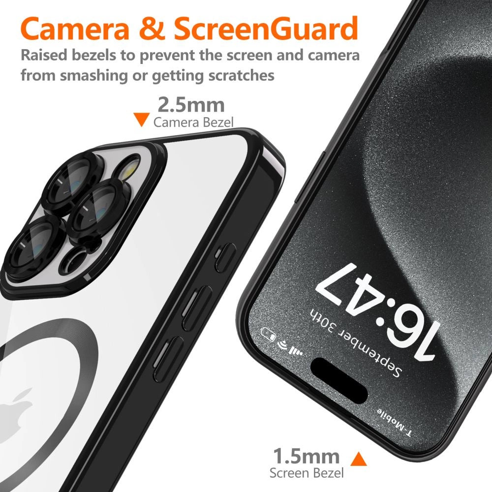 Tech-Protect MagFlex MagSafe Case til iPhone 16 Pro Max - sort