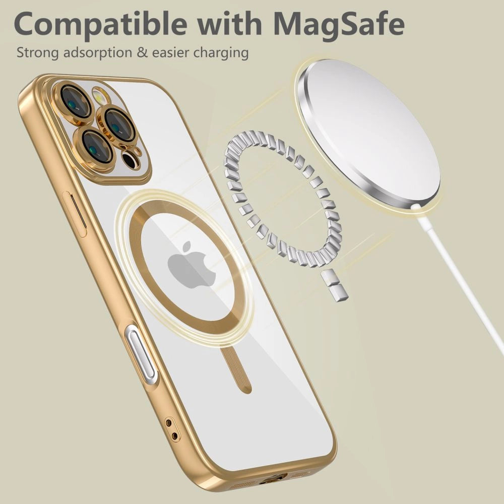 Tech-Protect MagFlex MagSafe iPhone 16 Pro Case - guld