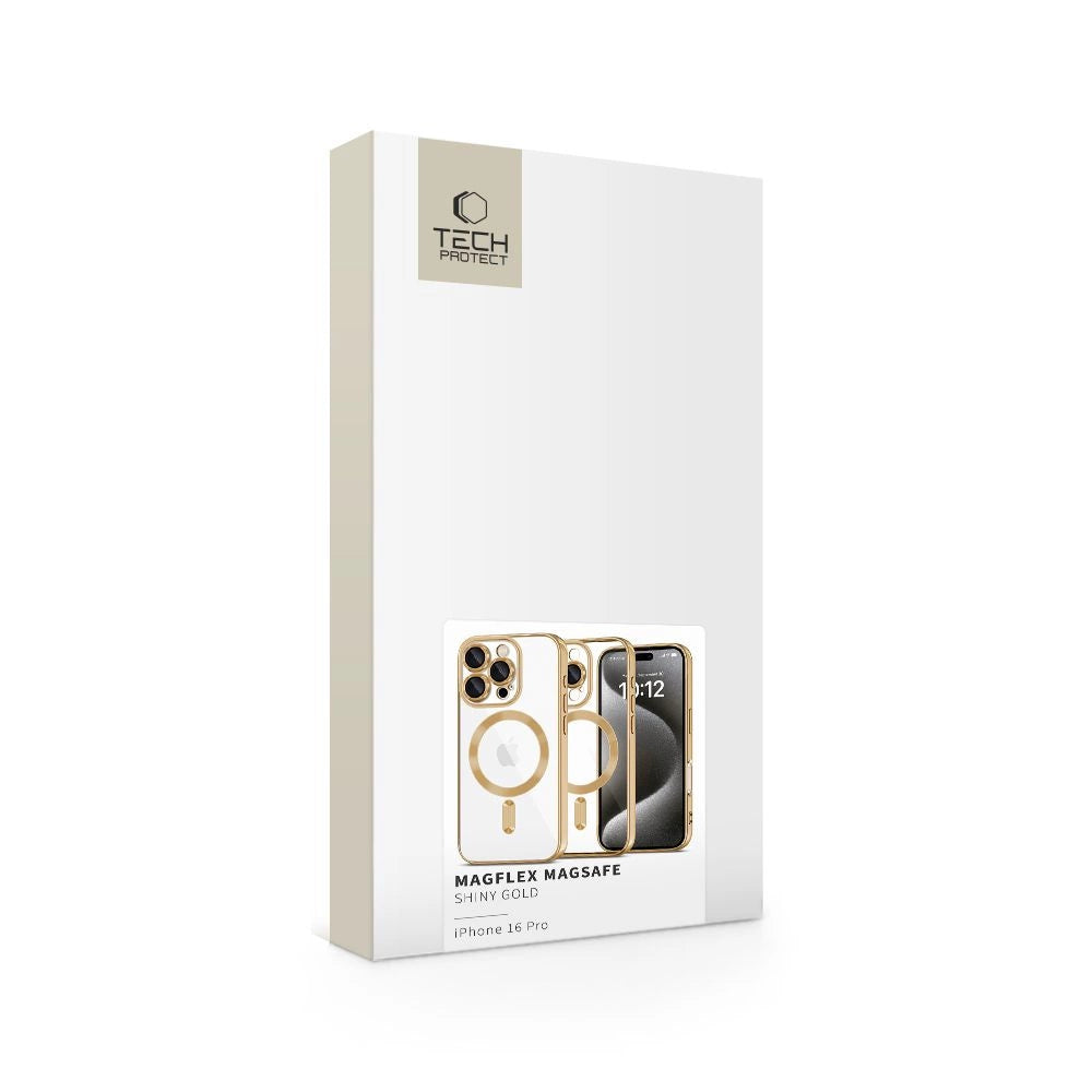 Tech-Protect MagFlex MagSafe iPhone 16 Pro Case - guld