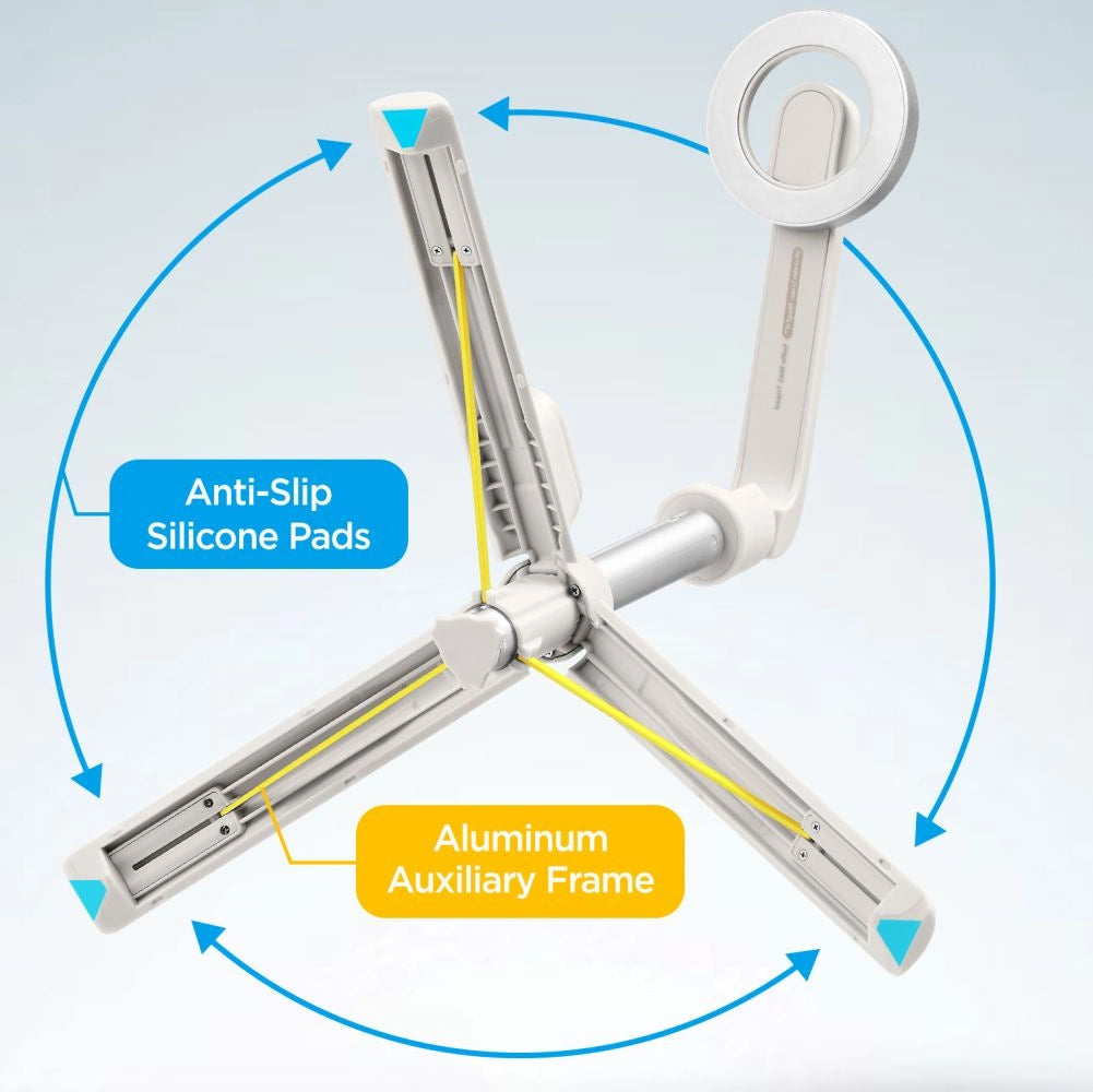 Selfie stick Spigen S571W MagSafe Bluetooth with tripod - beige