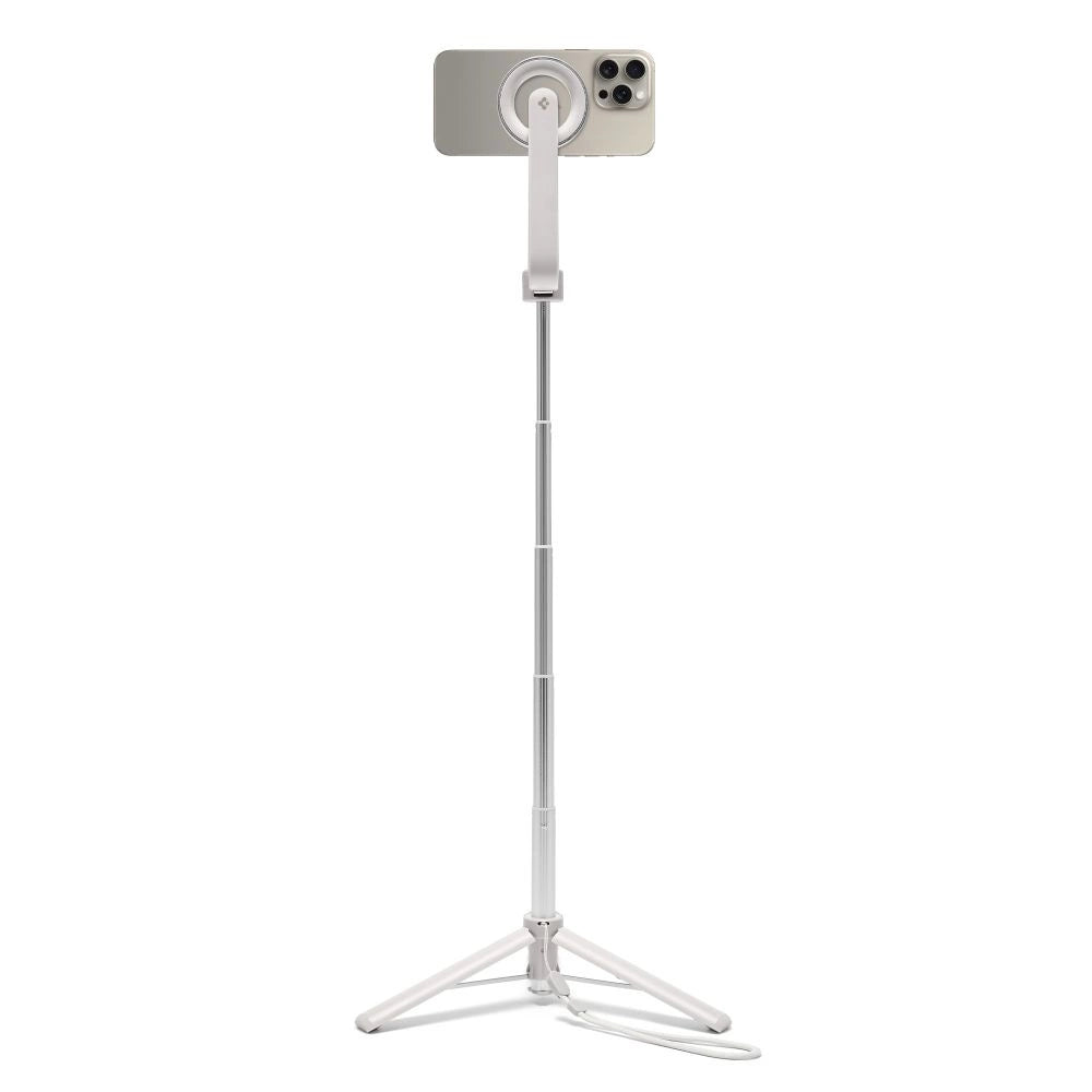 Selfie stick Spigen S571W MagSafe Bluetooth with tripod - beige
