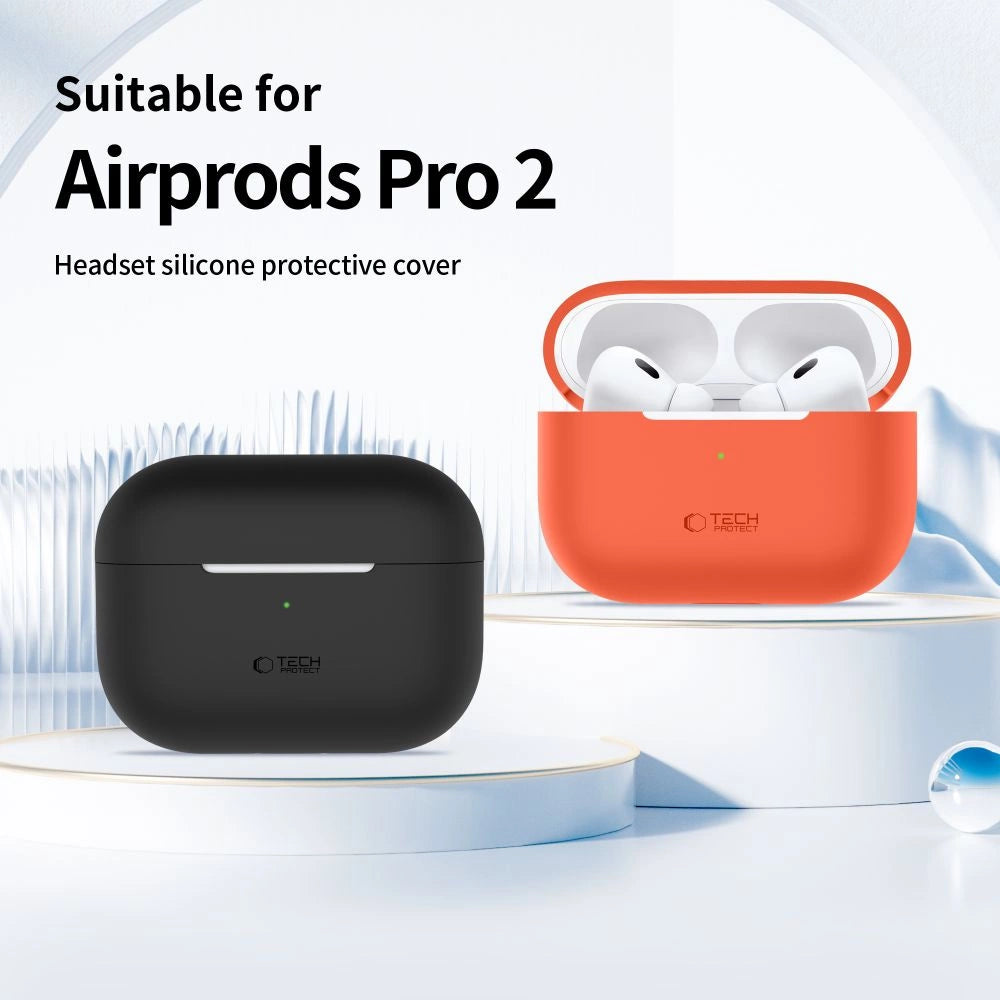 Tech-Protect Silicone Case til Apple AirPods Pro 1 / 2 - Grå