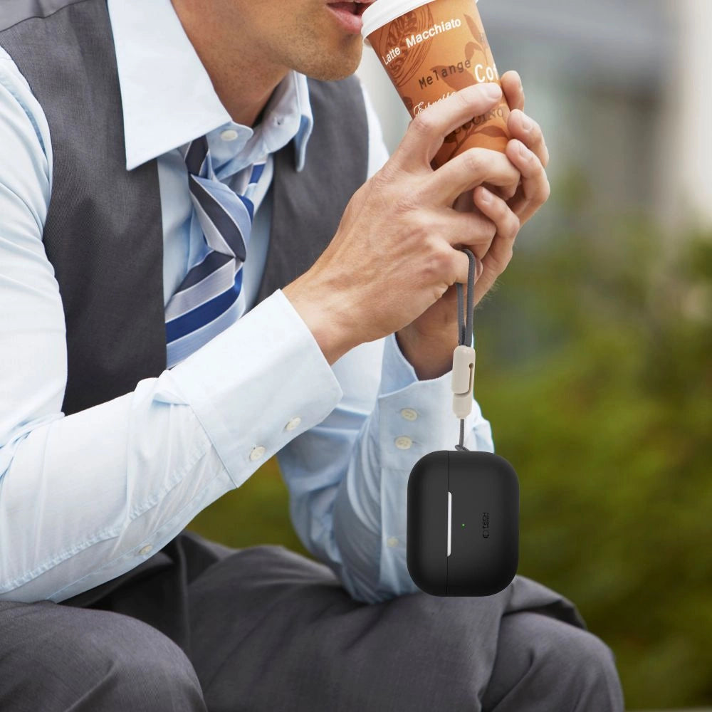 Tech-Protect Silicone Case til Apple AirPods Pro 1 / 2 - Grå