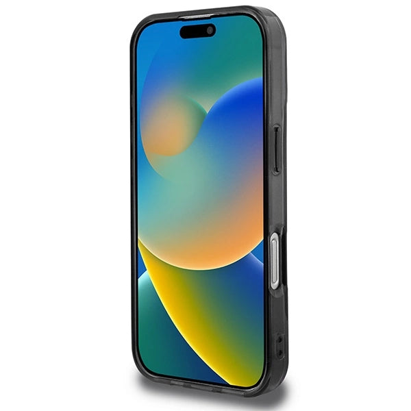 BMW Motosport IML Vertical Stripe iPhone 16 Pro Case - Grå