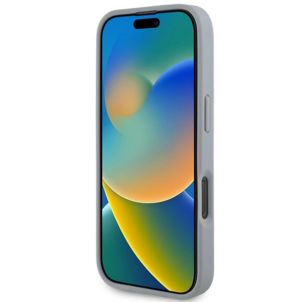 BMW M Carbon Tricolor Line MagSafe Case til iPhone 16 Pro - Grå