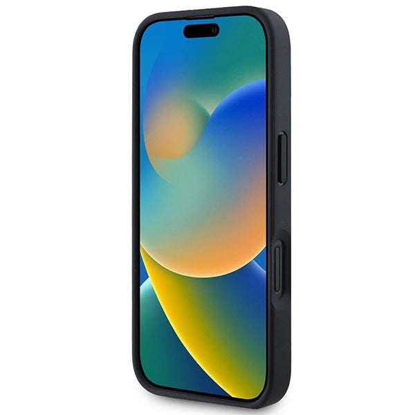 BMW M perforeret og syet linje MagSafe-foder for iPhone 16 - sort