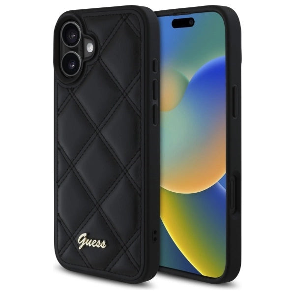 Guess Ny 4G Triangle-foder for iPhone 16 - sort