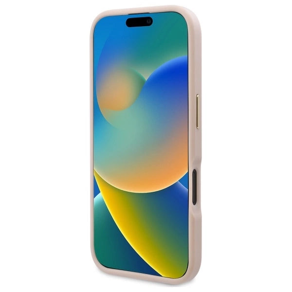 Gæt 4G Logo Plate MagSafe iPhone 16 Case - Pink