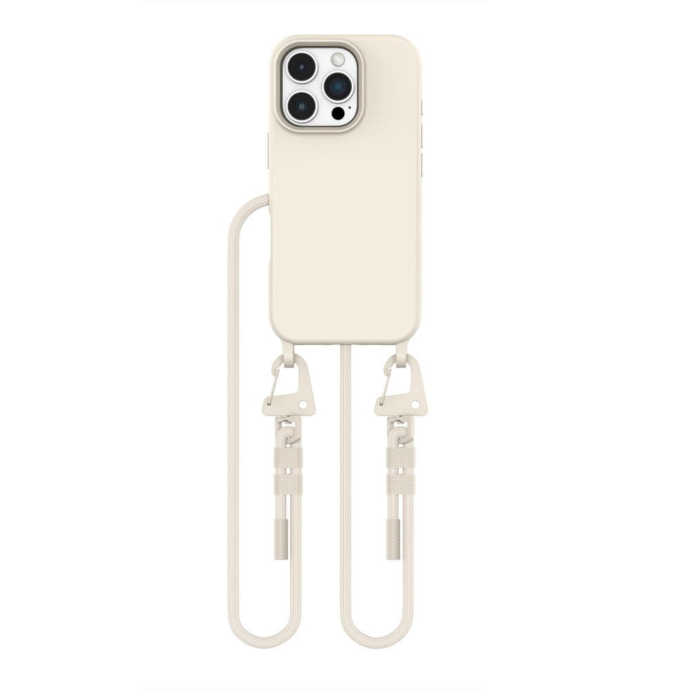 Tech-Protect MagNecklace MagSafe Case til iPhone 16 Pro Max - Beige