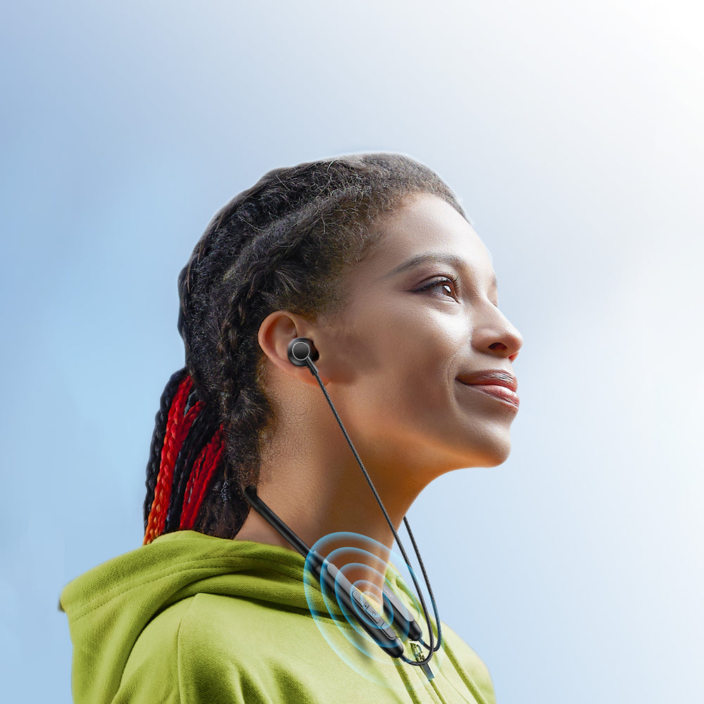 Joyroom JR-D8 Bluetooth trådløse hovedtelefoner med hovedbånd - sort