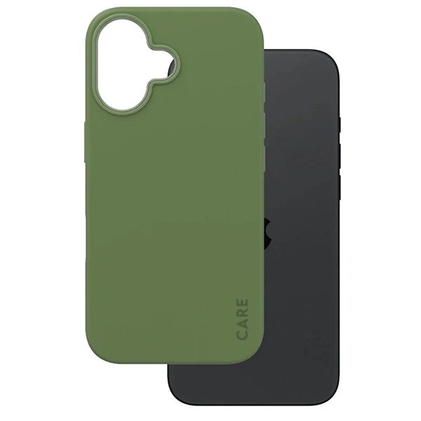 CARE af PanzerGlass Fashion Case iPhone 16 6,1" grøn/grøn MagSafe 1385