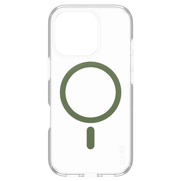 CARE af PanzerGlass Flagship Case iPhone 16 Pro 6.3" grøn/grøn MagSafe 1370