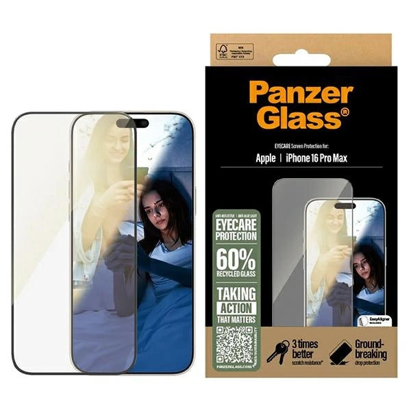 PanzerGlass EyeCare skærmbeskytter iPhone 16 Pro Max 6.9" Ultra-Wide Fit 2868
