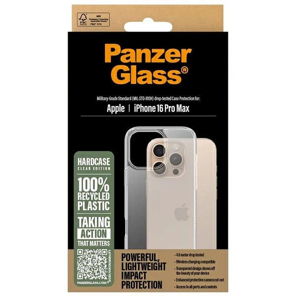 PanzerGlass HardCase iPhone 16 Pro Max 6.9" Clear/Transparent 1290