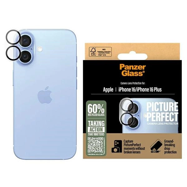 PanzerGlass PicturePerfect Lens Protector iPhone 16 6.1 " / 16 Plus 6.7 " 1279