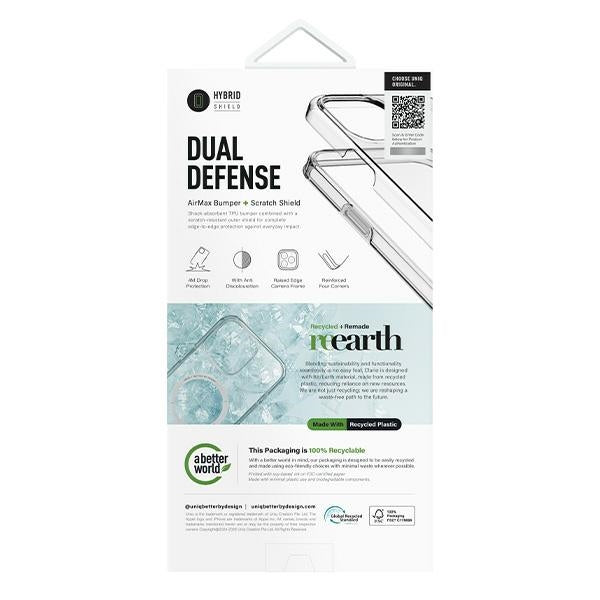 Uniq Clario iPhone 16 6,1" Magclick opladning case gennemsigtige / lysende klar