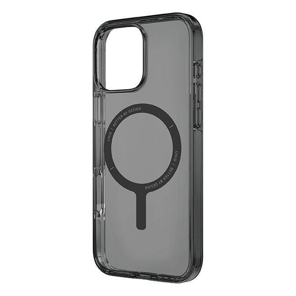 Uniq Clario case iPhone 16 Pro 6.3" Magclick opladning røg / røg