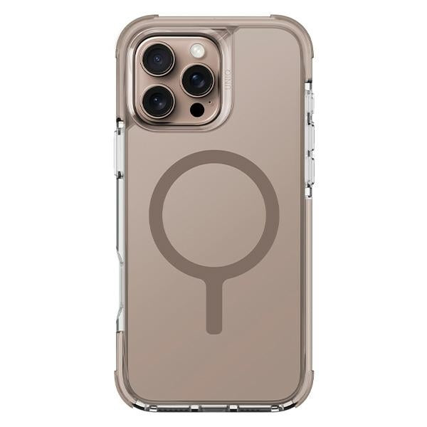 Uniq Combat iPhone 16 Pro 6.3" Magclick Opladningsanlæg guld/taupe guld