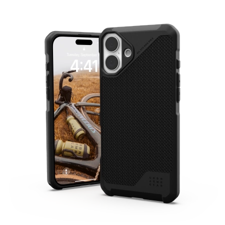 UAG Metropolis LT Magsafe iPhone 16 Plus-kasse - sort