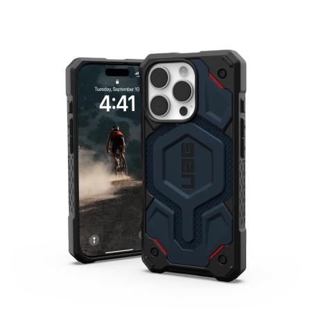 UAG Monarch Pro Case med MagSafe til iPhone 16 Pro - Blå