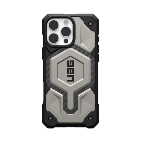 UAG Monarch Pro Case med MagSafe til iPhone 16 Pro Max - Titanium
