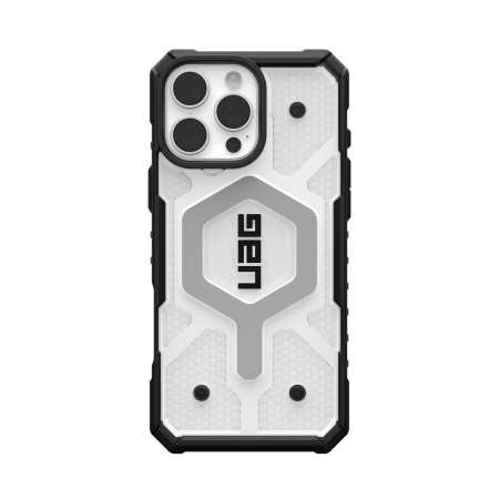 UAG Pathfinder Clear Magsafe Case til iPhone 16 Pro Max - hvid