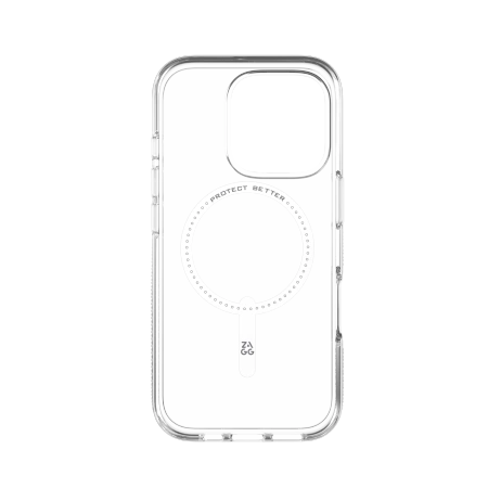ZAGG Crystal Palace Snap Case med MagSafe til iPhone 16 Pro - klar