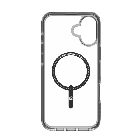 ZAGG Santa Cruz Snap MagSafe Case til iPhone 16 Plus - sort