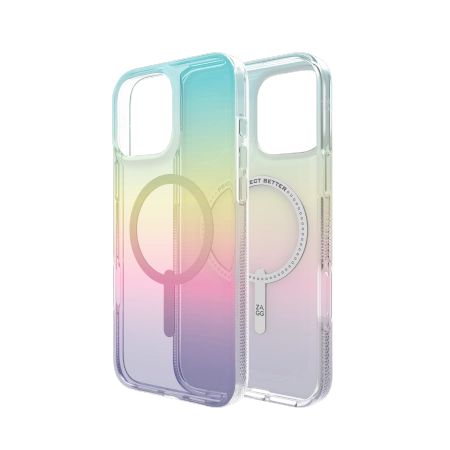 ZAGG Milan Snap Case med MagSafe til iPhone 16 Pro Max - Iridescent