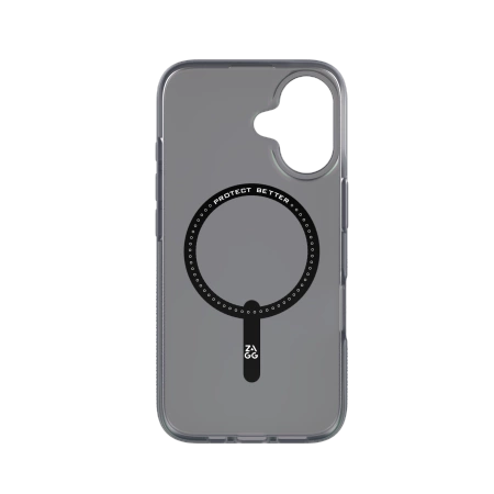 ZAGG Milan Snap Case med MagSafe til iPhone 16 - Grøn/lila