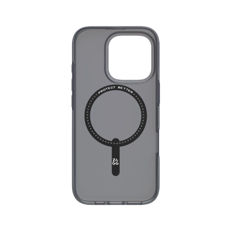 ZAGG Milan Snap Case med MagSafe til iPhone 16 Pro - Grøn/lila