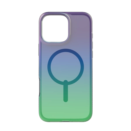 ZAGG Milan Snap Case med MagSafe til iPhone 16 Pro Max - Grøn/lila