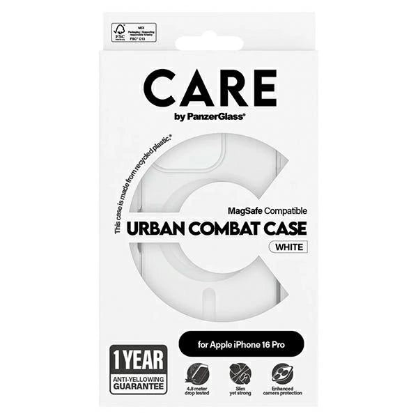 CARE af PanzerGlass Flagship Case iPhone 16 Pro 6.3 sort/sort MagSafe 1346