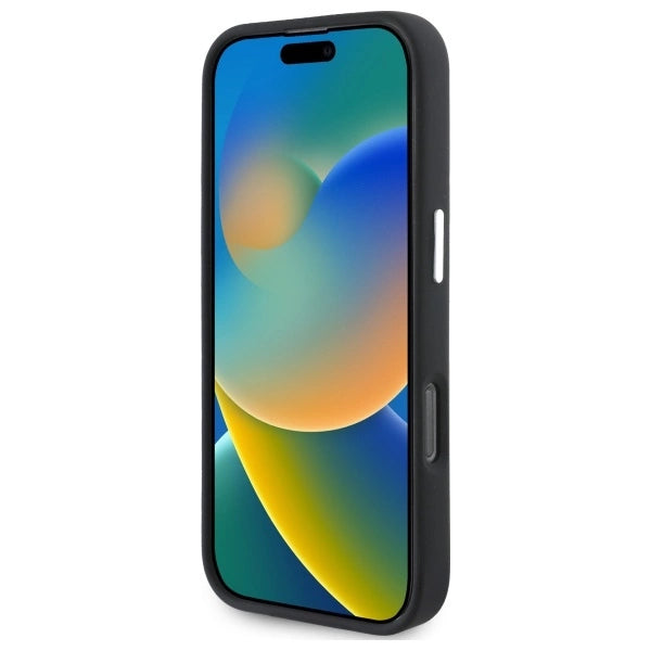 Mercedes Silicone Blue Stripe MagSafe iPhone 16 Pro Case - sort