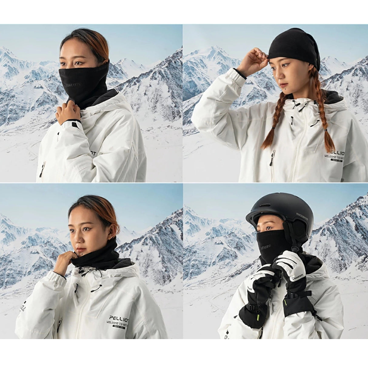 Qunature Oli Ski Neck Warmer størrelse M - sort