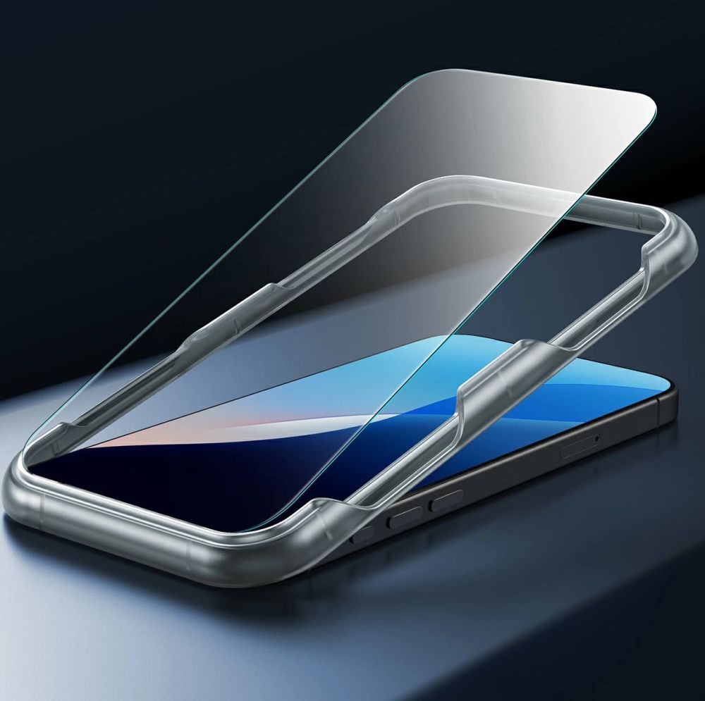 ESR Classic Hybrid Halolock MagSafe Case + tempereret glas til iPhone 16 - Klar