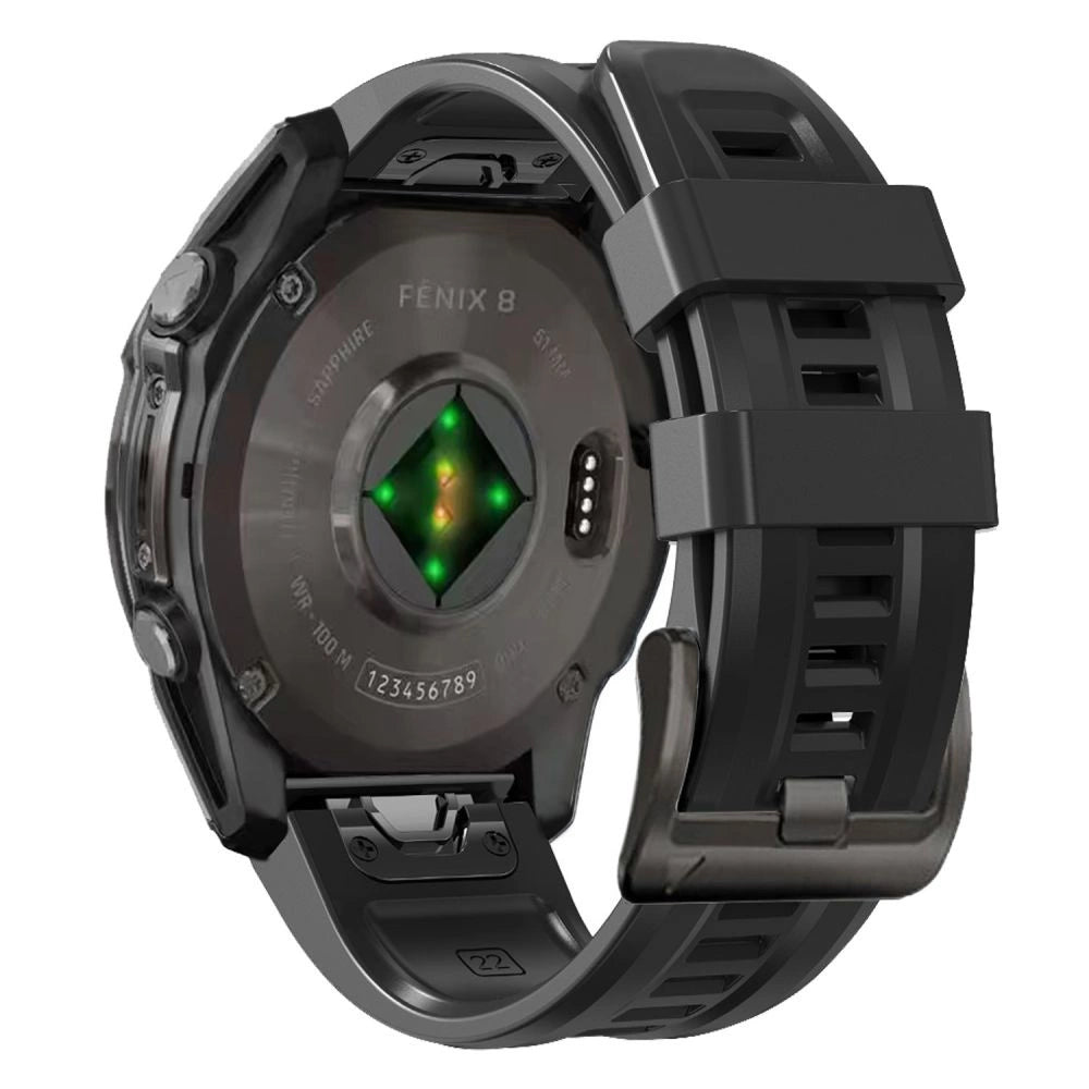 Garmin Fenix 5 / 6 / 6 Pro / 7 / 8 (47mm) rem / E - sort